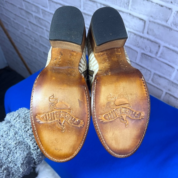 🦅NEW |•FREEBIRD BY STEVEN•| Carson White Snake Knee High Boots Size 8 - Picture 12 of 16